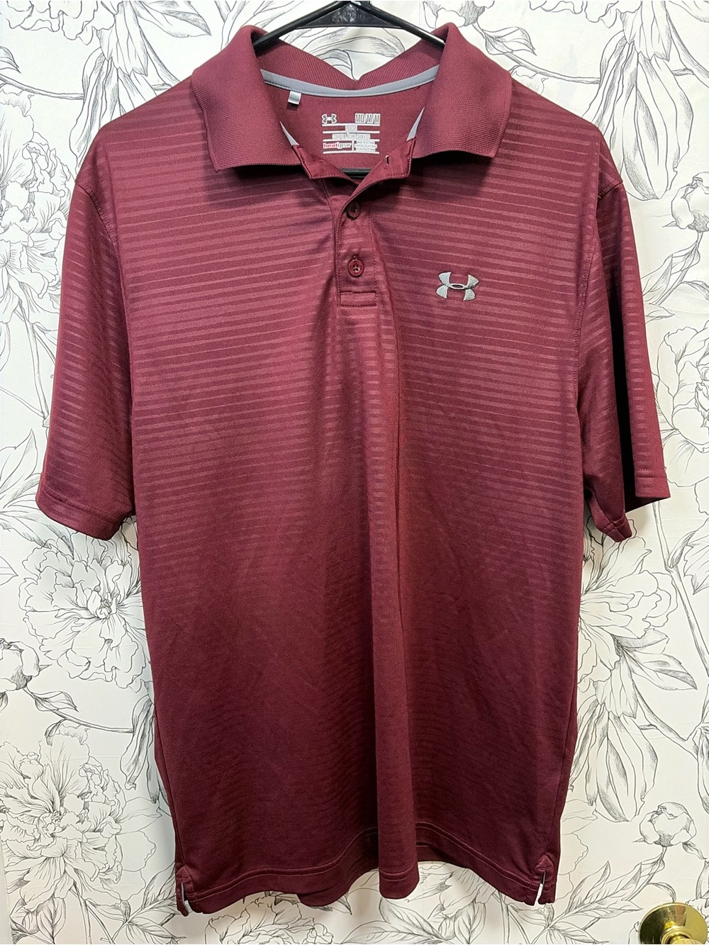 ( Lot of 2 )Men’s Under Armour tech-gear polos NWOT